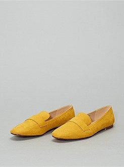 Loafers van microvezel - Kiabi
