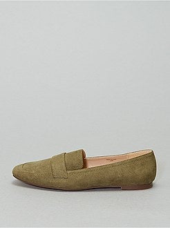 Schoenen - Loafers van microvezel - Kiabi