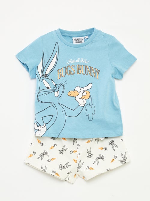 Looney Tunes-setje met T-shirt + short - 2-delig - Kiabi