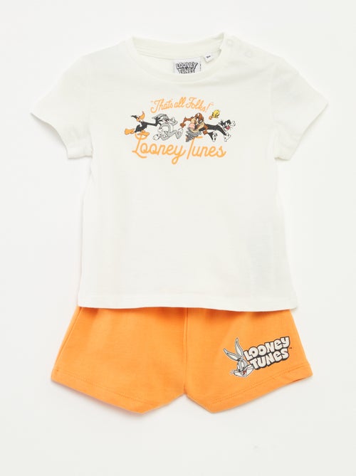 Looney Tunes-setje met T-shirt + short - 2-delig - Kiabi