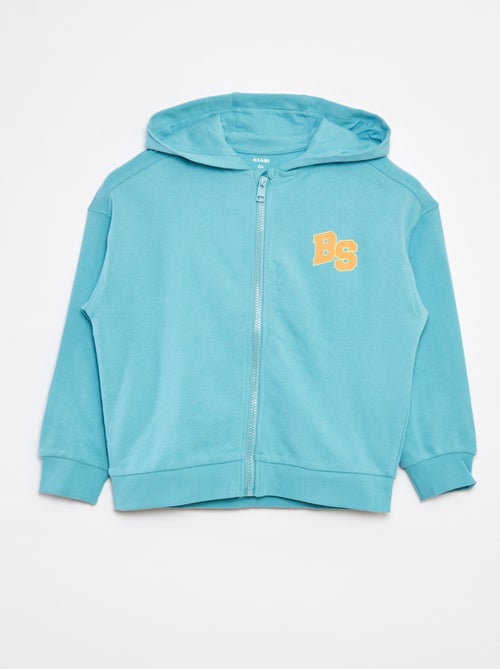 Loose-fit Hoodie met rits - Kiabi