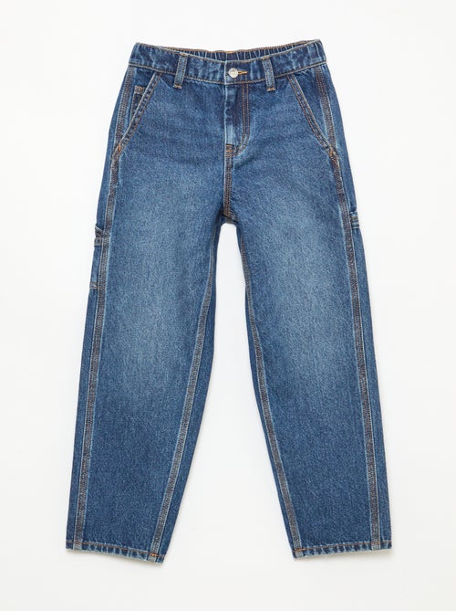 Loose fit jeans met grote zakken - Kiabi