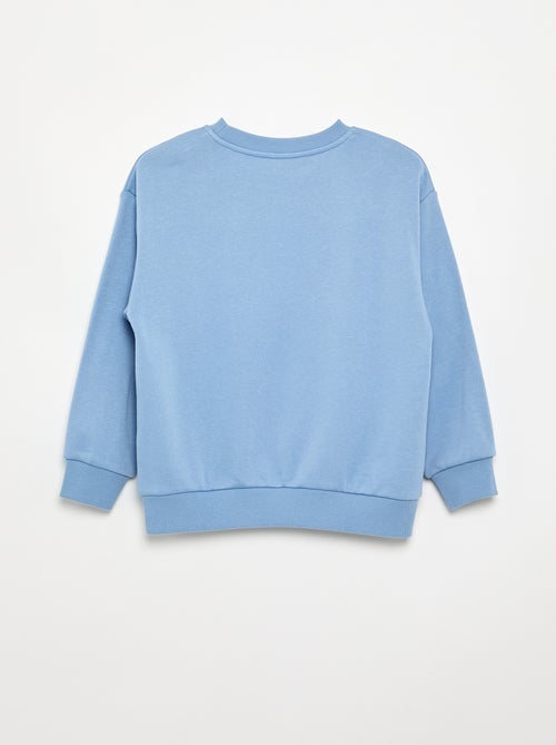 Loose fit sweater van molton - Kiabi