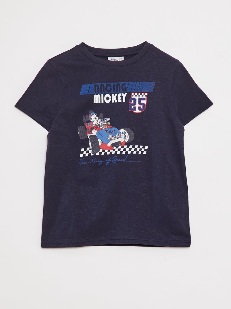 Loose-fit T-shirt met Cars-print Blauw - Kiabi
