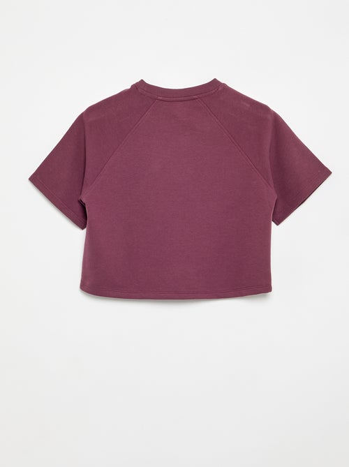 Loose fit-T-shirt met korte mouwen - Kiabi