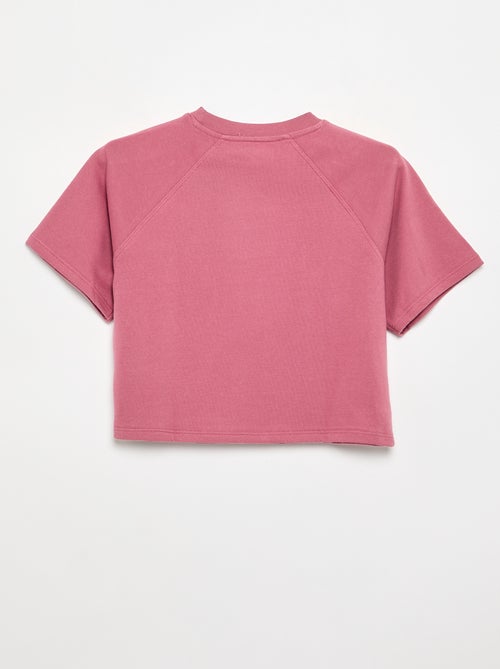 Loose fit-T-shirt met korte mouwen - Kiabi