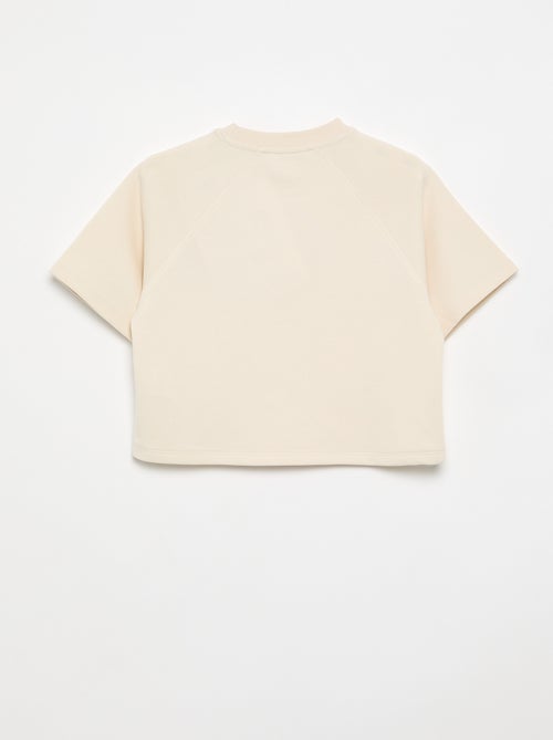 Loose fit-T-shirt met korte mouwen - Kiabi