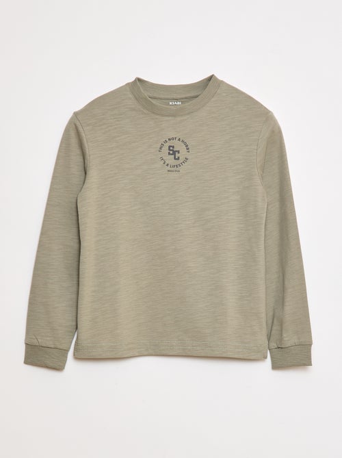 Loose-fit T-shirt met skateprint - Kiabi
