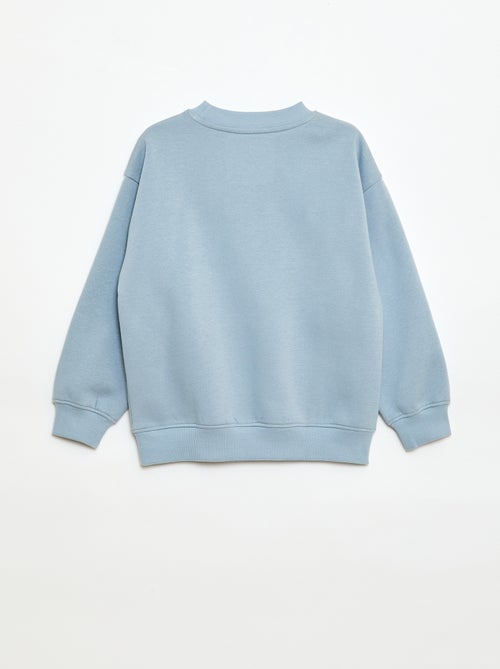Loose sweater met "brother"-motief - Kiabi