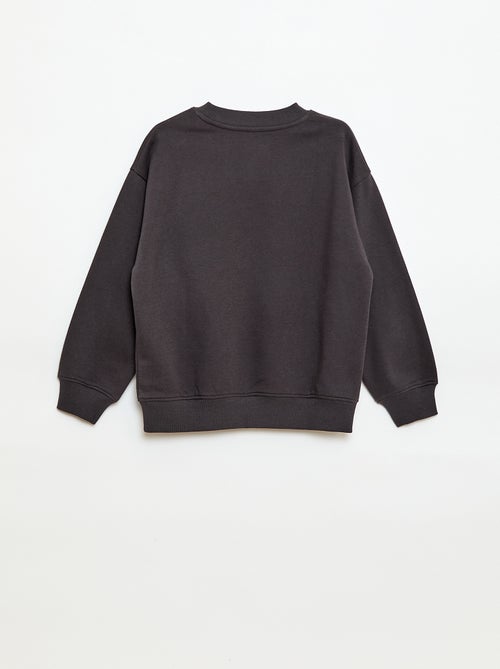 Loose sweater met "brother"-motief - Kiabi