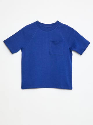 Losvallend katoenen T-shirt