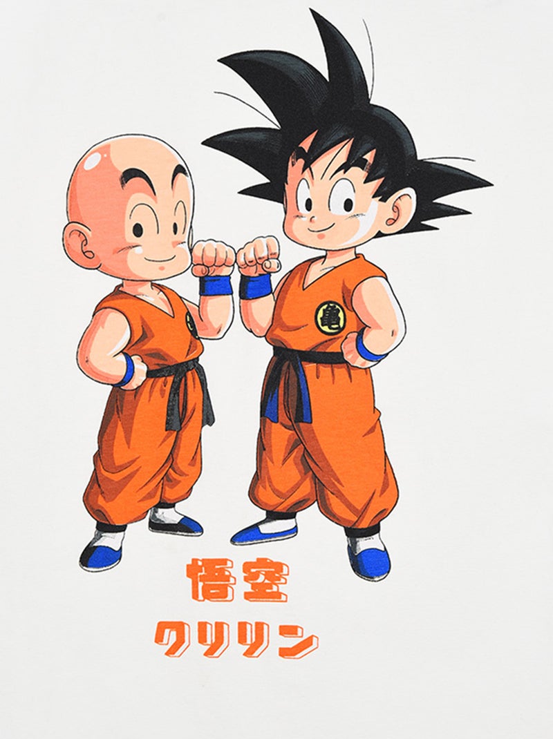Losvallend T-shirt 'Dragon Ball Z' WIT - Kiabi