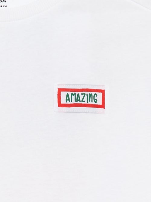 Losvallend T-shirt met korte mouwen - Kiabi