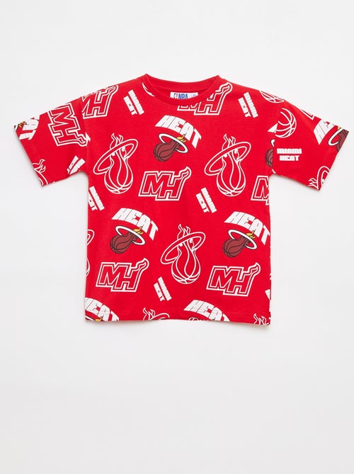 Losvallend T-shirt met korte mouwen 'NBA' - Kiabi