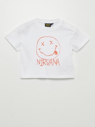 Losvallend T-shirt 'Nirvana'