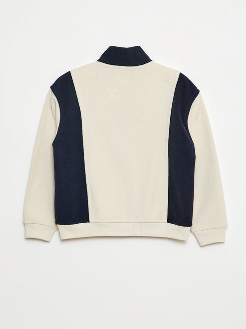Losvallende fleecesweater - Kiabi
