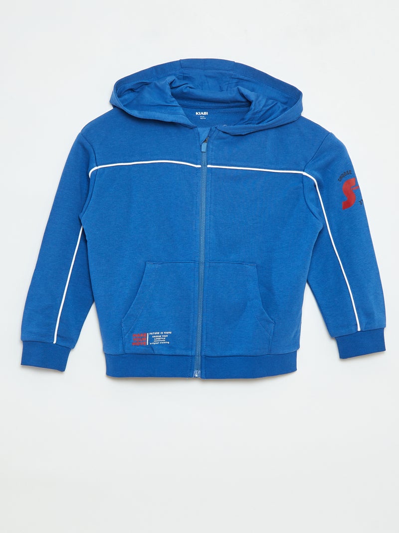 Losvallende hoodie Blauw - Kiabi