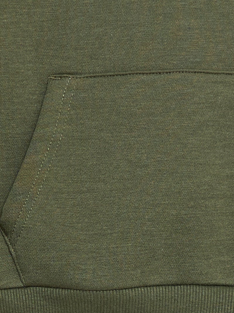 Losvallende hoodie Groen - Kiabi