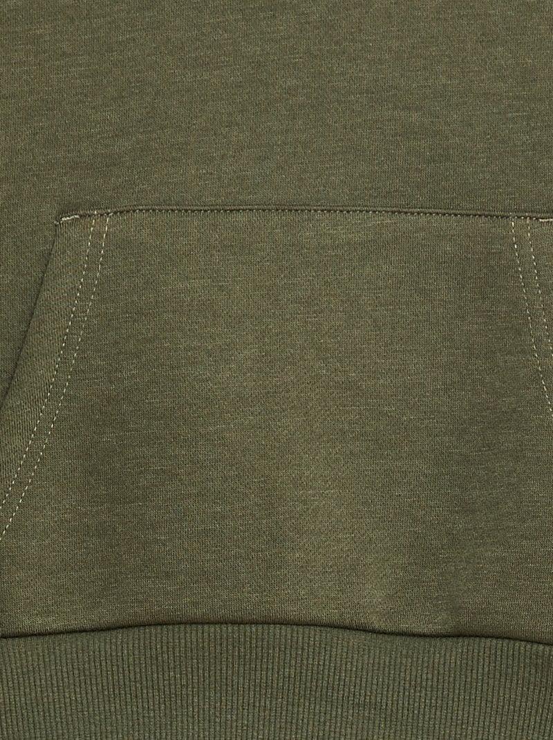 Losvallende hoodie Groen - Kiabi