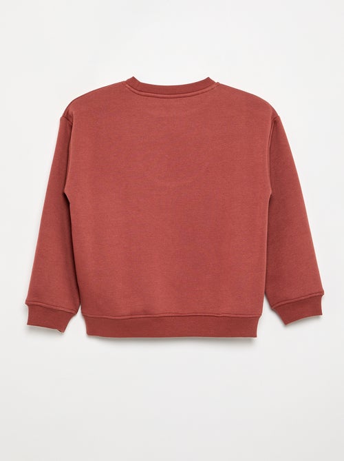 Losvallende sweater met print - Kiabi Losvallende sweater met print - Kiabi