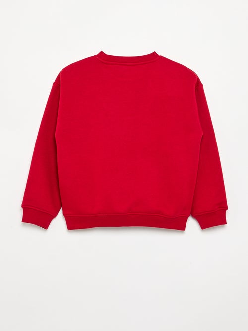 Losvallende sweater met print - Kiabi Losvallende sweater met print - Kiabi
