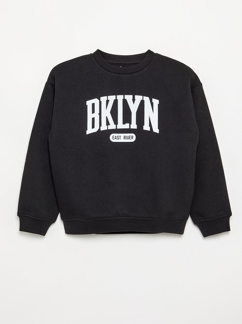 Losvallende sweater met print - Kiabi Losvallende sweater met print - Kiabi