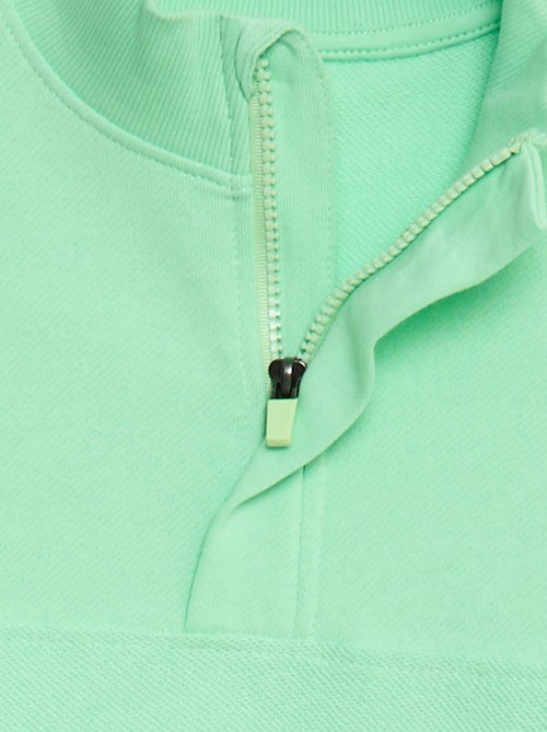 Losvallende sweater met schipperskraag - Kiabi