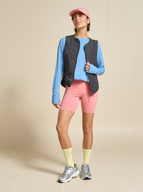 Luchtig lang T-shirt - (ekstract) - Kiabi