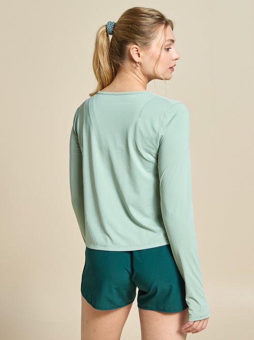 Luchtig lang T-shirt - (ekstract) - Kiabi