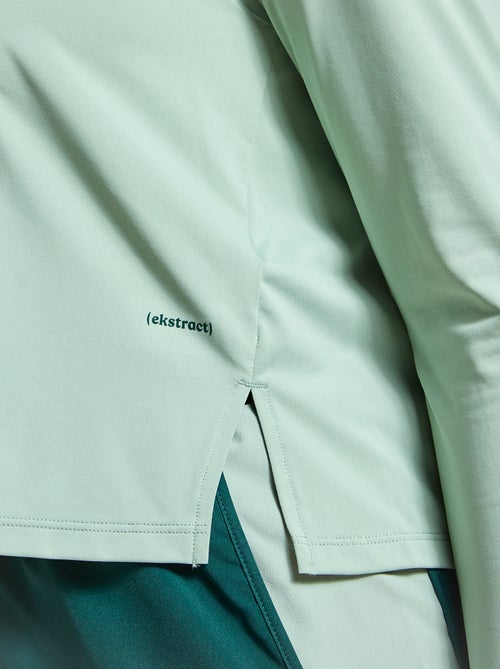 Luchtig lang T-shirt - (ekstract) - Kiabi