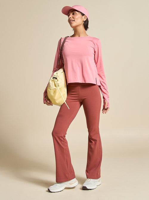 Luchtig lang T-shirt - (ekstract) - Kiabi