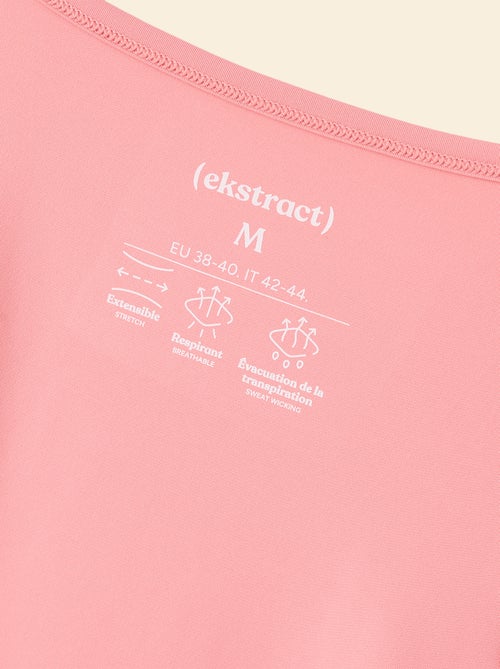 Luchtig lang T-shirt - (ekstract) - Kiabi