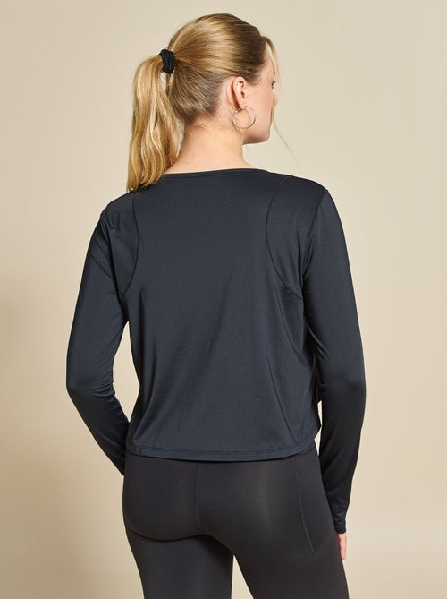 Luchtig lang T-shirt - (ekstract) - Kiabi