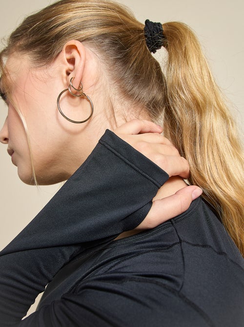 Luchtig lang T-shirt - (ekstract) - Kiabi