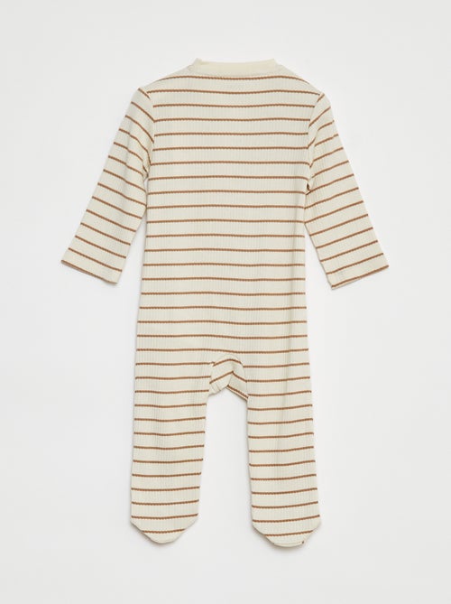 Luchtig slaappakje van ribstof - Kiabi