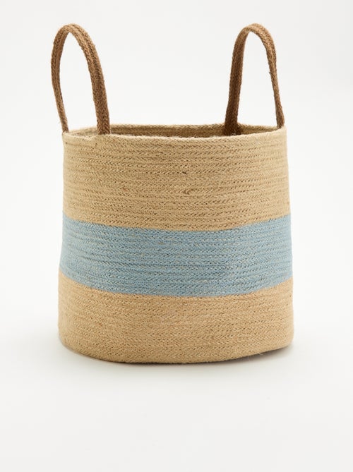 Mand van jute met draaghengsels - Kiabi