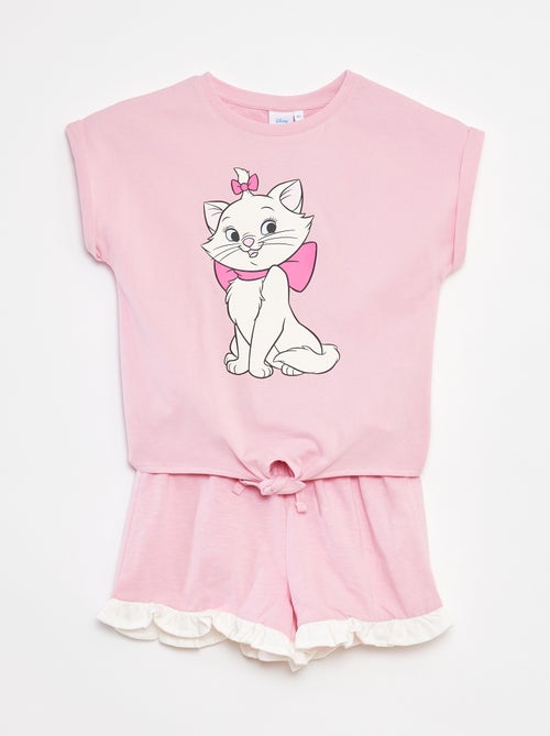 'Marie'-setje: Lang T-shirt + short - Kiabi