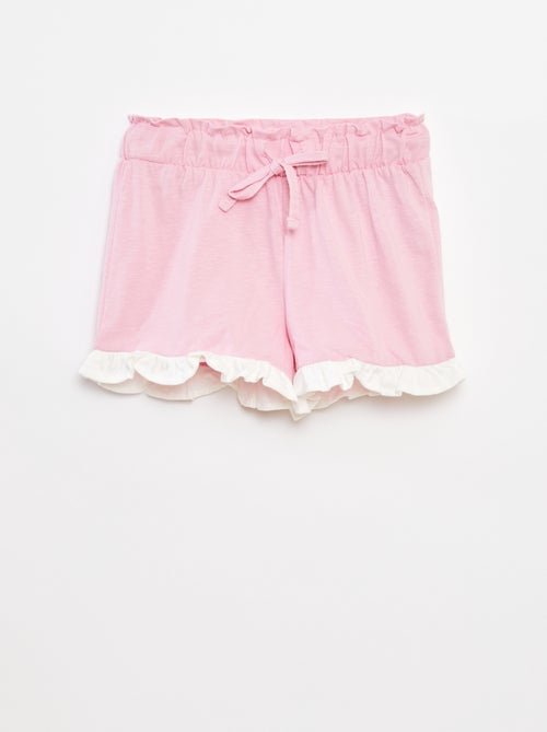 'Marie'-setje: Lang T-shirt + short - Kiabi