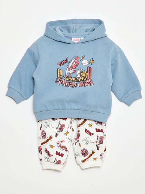 Marvel-joggingpak met hoodie + broek - 2-delig - Kiabi