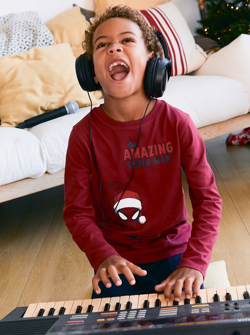 'Marvel' 'Spiderman' 2-delige kerstpyjama Rood - Kiabi