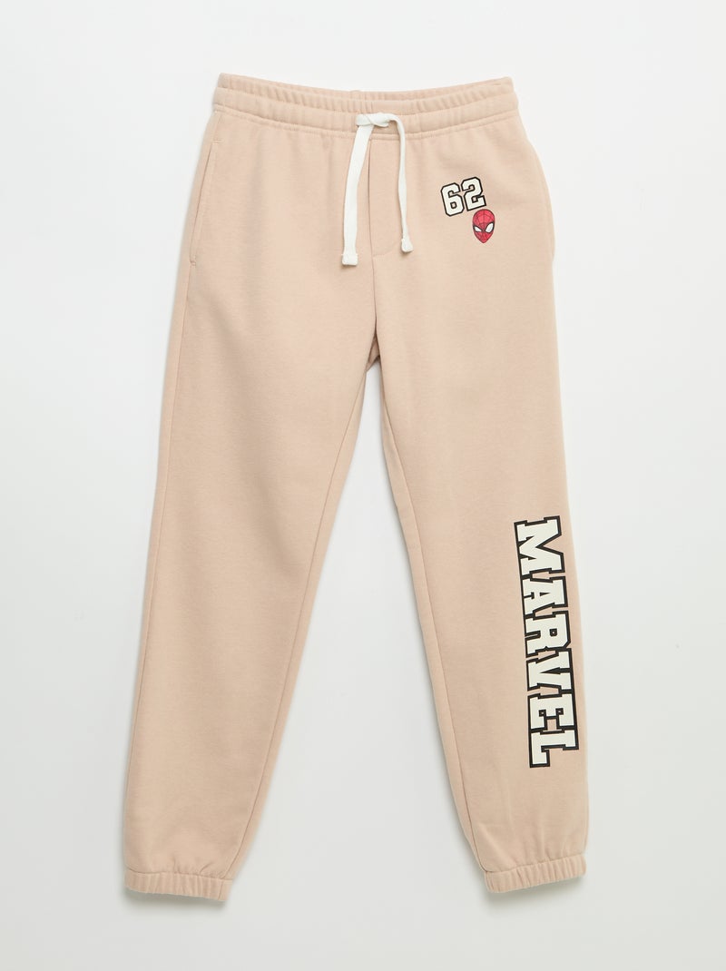 "Marvel" sporttrainingset - 2-delig + sweater + broek Biege - Kiabi