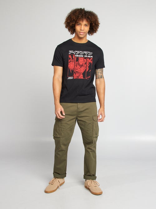 Marvel-T-shirt met Iron-Man-print - Kiabi