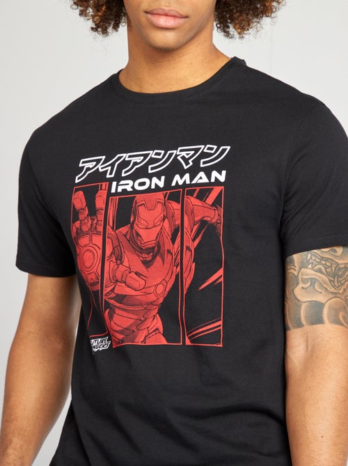Marvel-T-shirt met Iron-Man-print - Kiabi