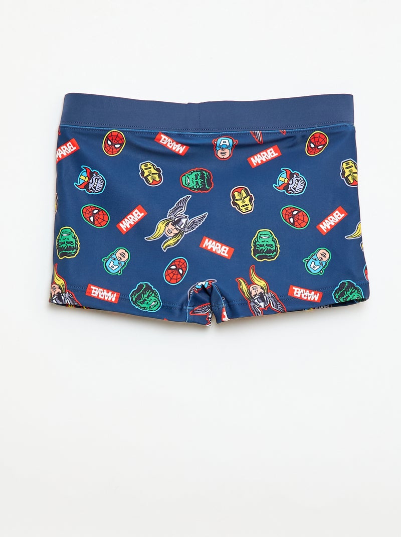 Marvel zwemboxer Blauw - Kiabi