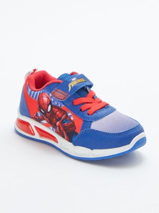 Marvel/Spider Man-sneakers met lichtgevende zolen