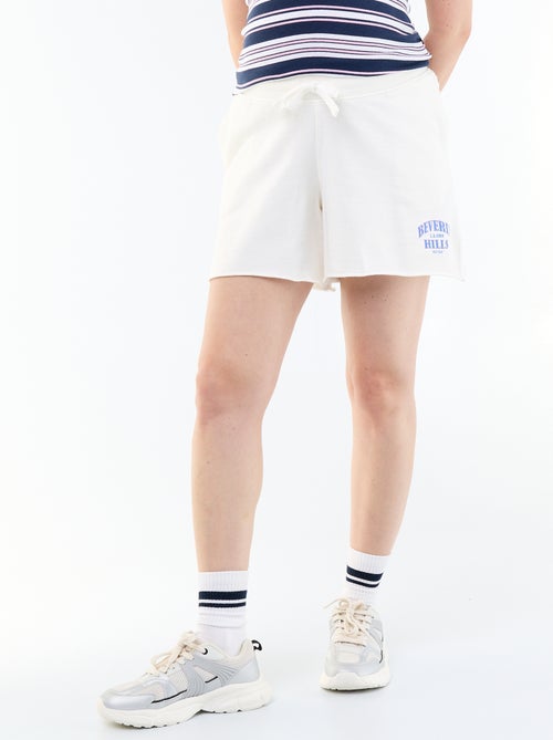 Materniteitsshort van frenchterry - Kiabi