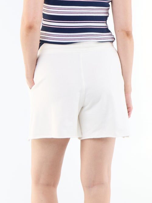 Materniteitsshort van frenchterry - Kiabi