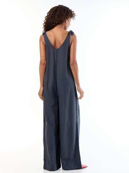 Maternity jumpsuit van linnenmix - Kiabi
