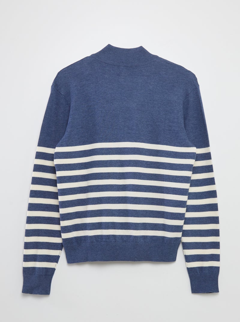 Matrozentrui met schipperskraag - So Easy BLAUW - Kiabi