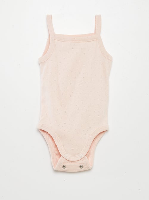 Meegroeibodies met schouderbandjes - set van 3 - Kiabi